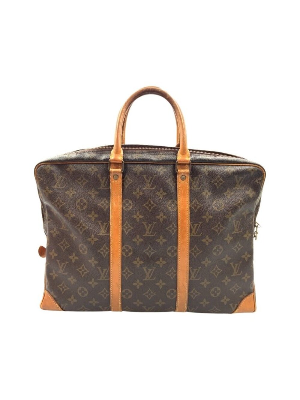 Louis Vuitton Monogram Porte Document Voyage Business Bag Brown - Picture 2 of 9